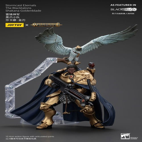Warhammer Age of Sigmar Actionfigur Stormcast Eternals The Blacktalons Shakana Goldenblade 20 cm