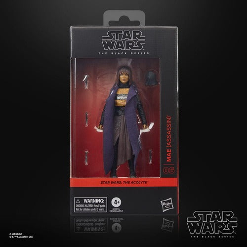 Star Wars: The Acolyte Black Series Actionfigur Mae (Assassin) 15 cm