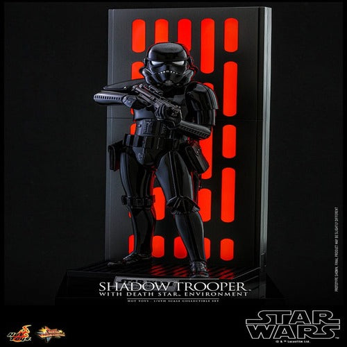 Star Wars figurine Movie Masterpiece 1/6 Shadow Trooper with Death Star Environment 30 cm