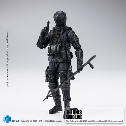 The Walking Dead: The Ones Who Lived figurine 1/18 Exquisite Mini CRM Soldier 10 cm