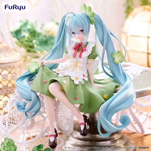 Hatsune Miku statuette PVC Noodle Stopper Flower Fairy Clover 15 cm