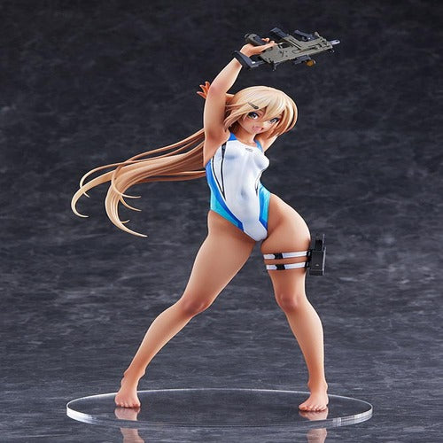 Arms Note statuette PVC 1/7 Kouhai-chan of the Swim Club Blue Line Swimsuit Ver. 29 cm