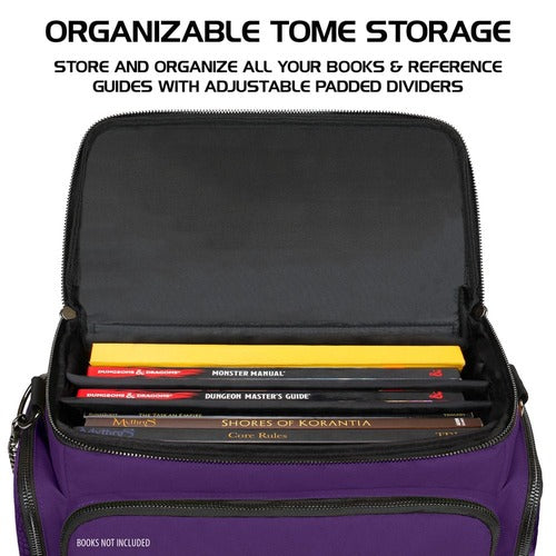 Enhance Tabletop Series Collectors Edition Adventurer's Travel Bag Purple
