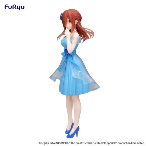 The Quintessential Quintuplets statuette PVC Trio-Try-iT Nakano Miku Pastel Dress Ver. 21 cm