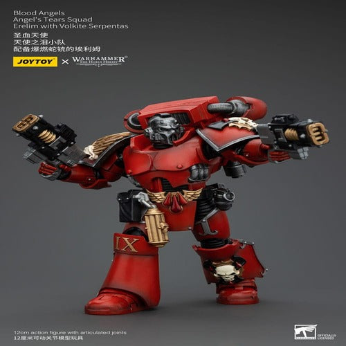 Warhammer The Horus Heresy figurine 1/18 Blood Angels Angel's Tears SquadErelim with Volkite Serpentas 12 cm