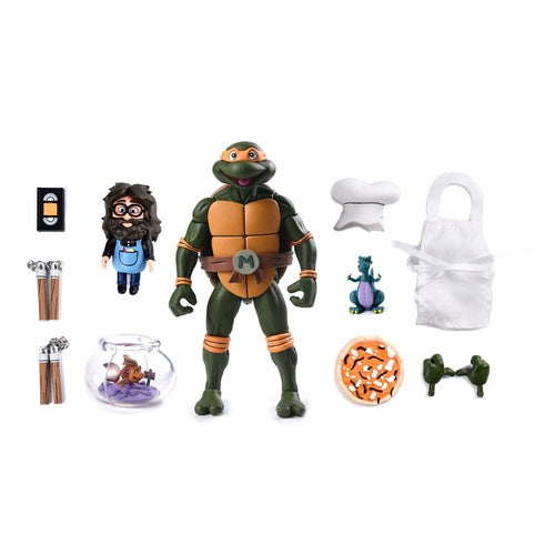 Tortues Ninja (Cartoon) figurine Ultimate Michelangelo VHS 18 cm