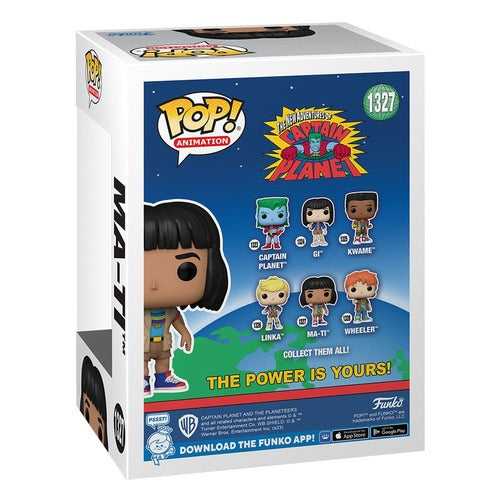 Capitaine Planète POP! Animation figurine Ma-Ti 9 cm