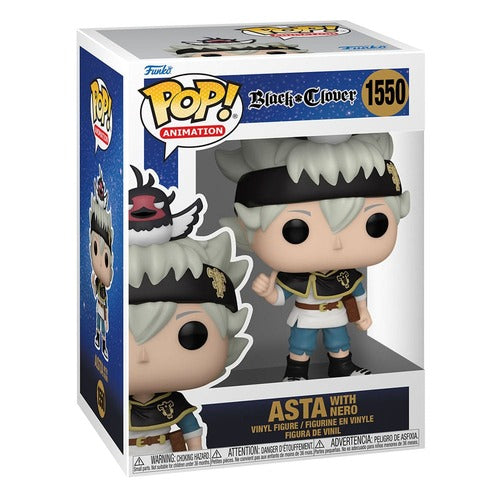 Black Clover POP! Animation Vinyl figurine Asta w/Nero 9 cm