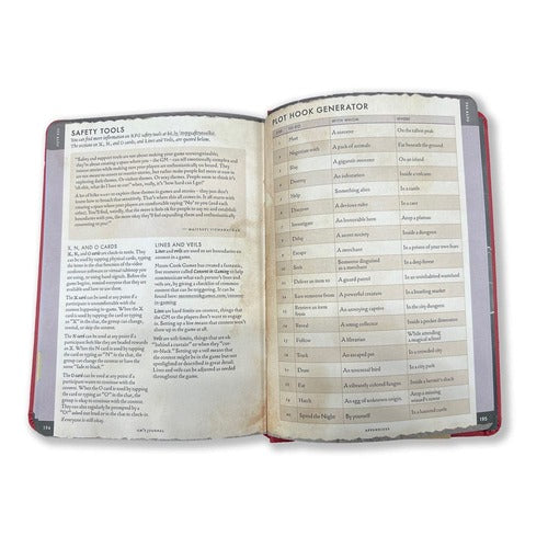 Cahier A5 Gamemaster's Journal Orange Portal