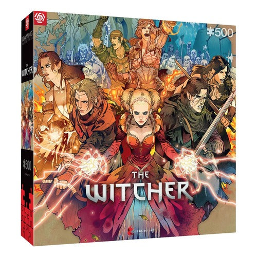 The Witcher puzzle Gaming Scoia'tael (500 pièces)