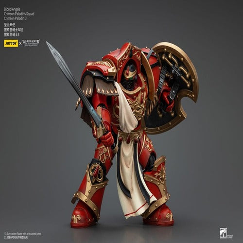 Warhammer The Horus Heresy figurine 1/18 Blood Angels Crimson Paladins Squad Crimson Paladin 3 14 cm