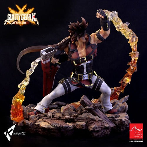 Guilty Gear Xrd Revelator diorama Sol Badguy - The Bounty Hunter 26 cm