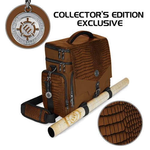 Enhance Tabletop Series Collectors Edition Adventurer's Travel Bag Brown