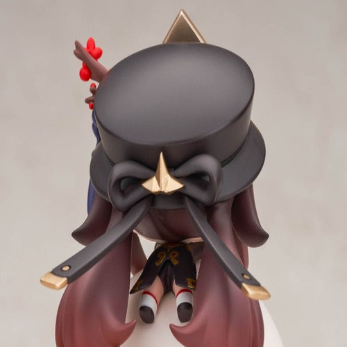 Genshin Impact statuette PVC Hu Tao Chibi Chara Yurayura Stand Ver. (re-run) 10 cm