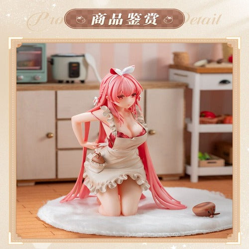 Original Character statuette 1/7 White Rabbit Rosu 16 cm