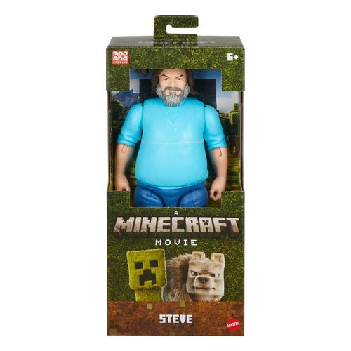 Ein Minecraft Film Actionfigur Steve 30 cm