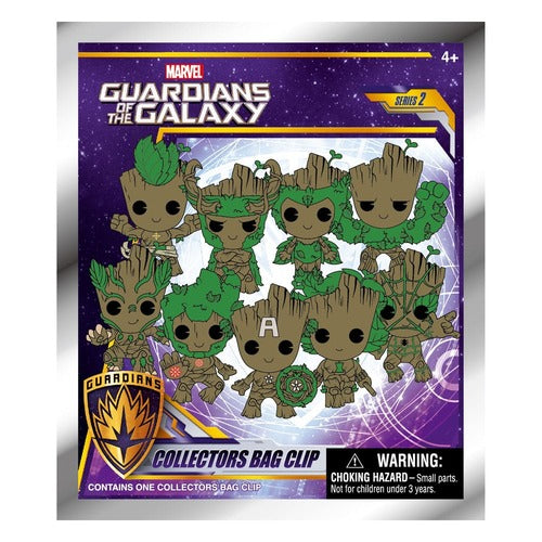 Guardians of the Galaxy présentoir porte-clés sac à dos 3DGroot Series 2 (24)