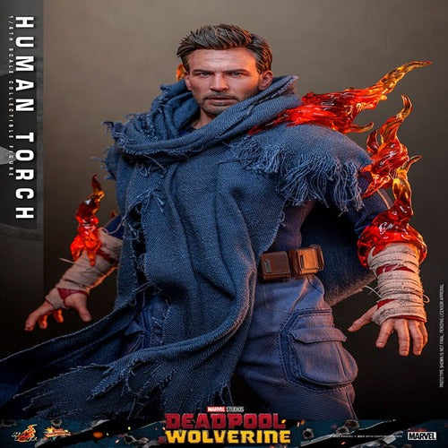 Deadpool & Wolverine Movie Masterpiece Actionfigur 1/6 Human Torch 31 cm