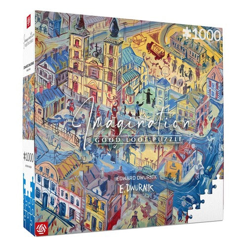 Edward Dwurnik puzzle Imagination Radzymin (1000 pièces)