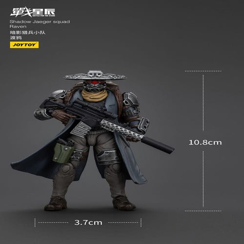 Battle For the Stars figurine Shadow Jaeger Squad Raven 16 cm