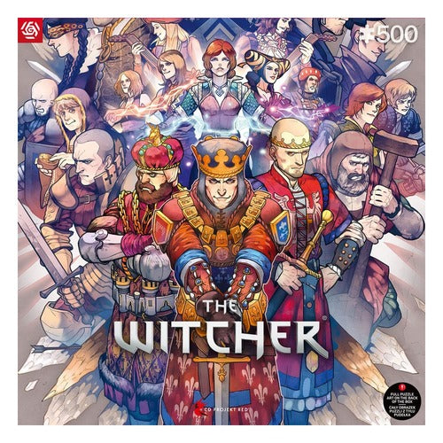 The Witcher puzzle Gaming Northern Realms (500 pièces)