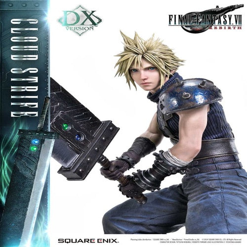 Final Fantasy VII Rebirth statuette 1/4 Cloud Strife Deluxe Ver. 68 cm