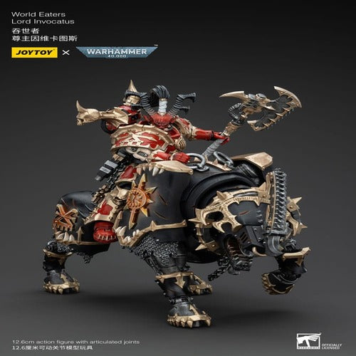 Warhammer 40k figurine 1/18 World Eaters Lord Invocatus 13 cm