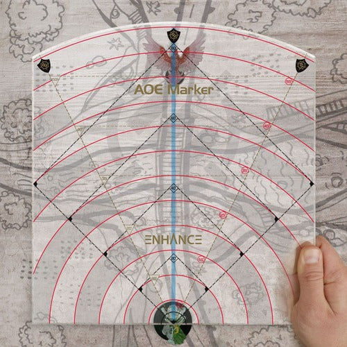 Enhance RPG Series 30ft Spell AoE Damage Template