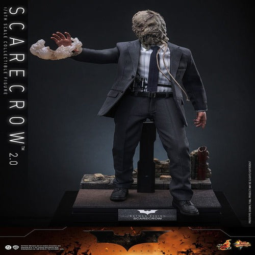 Batman Begins Movie Masterpiece Actionfigur 1/6 Scarecrow 2.0 30 cm