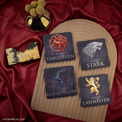 Game of Thrones pack 4 médaillons Sigil