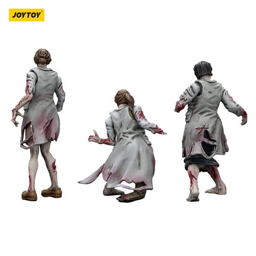Zombie pack 3 figurines Dark Source Medics 8 cm