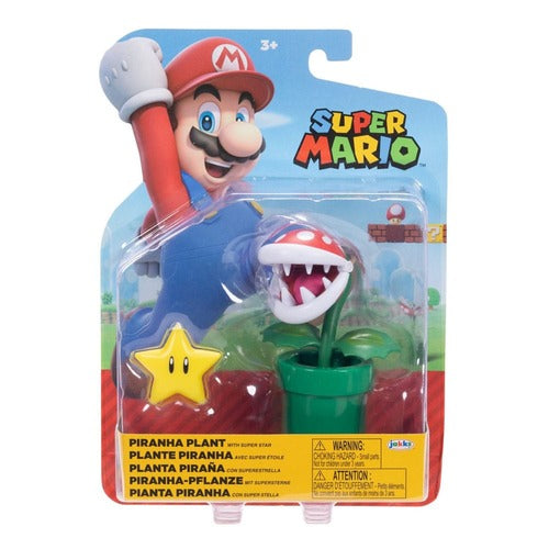 World of Nintendo Minifiguren 5er-Pack Super Mario Wave 40 10 cm Sortiment (6)