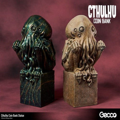 H.P. Lovecraft Cthulhu Mythos tirelire Cthulhu (Stone Color) 24 cm