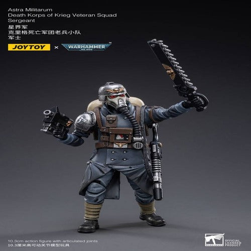 Warhammer 40k figurine 1/18 Death Korps of Krieg Veteran Squad Sergeant 10 cm