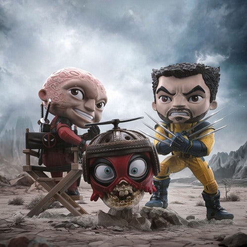 Deadpool & Wolverine Mini Co. PVC Figur Wolverine Unmasked 14 cm