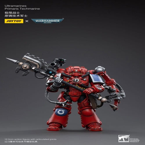 Warhammer 40k figurine 1/18 Ultramarines Primaris Techmarine 12 cm