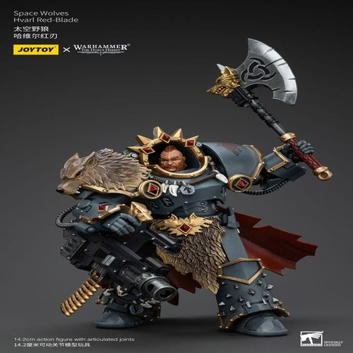 Warhammer The Horus Heresy figurine 1/18 Space Wolves Hvarl Red-Blade 14 cm