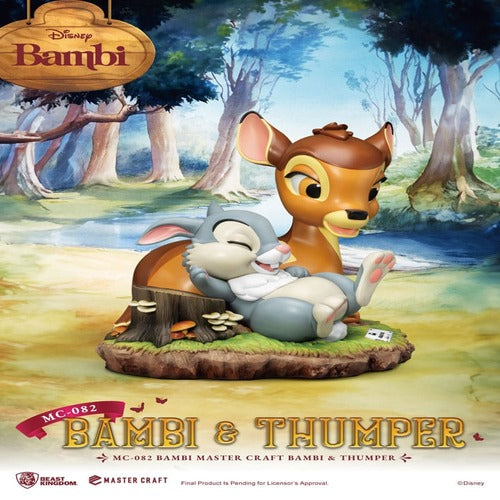 Disney statuette Master Craft Bambi & Thumper 26 cm
