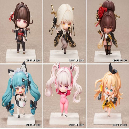 Goddess of Victory: Nikke pack 6 figurines SAC Series Chibi 6 cm