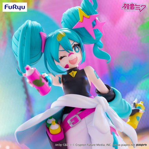 Hatsune Miku statuette PVC Trio-Try-iT Miku Paint Girl 19 cm