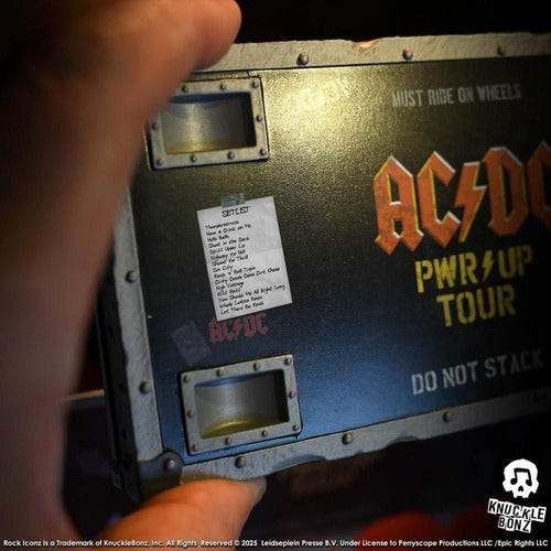 AC/DC statuette Rock Ikonz On Tour PWR UP Tour Road Case