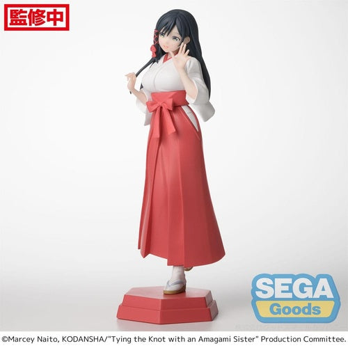 Tying the Knot with an Amagami Sister statuette PVC Desktop x Decorate Collections Yae Amagami 16 cm