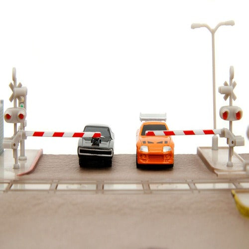 Fast & Furious Nano Metalfigs Nano Scene Diorama Train Scene