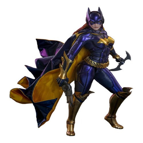 Batman Arkham Knight figurine Videogame Masterpiece 1/6 Batgirl (Purple and Gold Version) Exclusive 30 cm