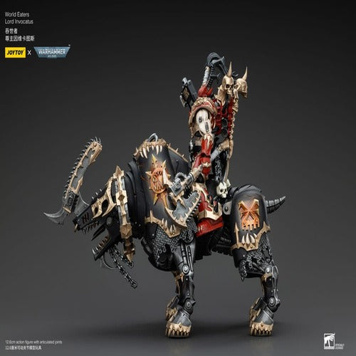 Warhammer 40k figurine 1/18 World Eaters Lord Invocatus 13 cm
