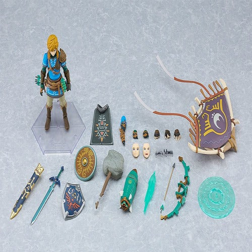 The Legend of Zelda Tears of the Kingdomfigurine Figma Link Tears of the Kingdom Ver. DX Edition 15 cm
