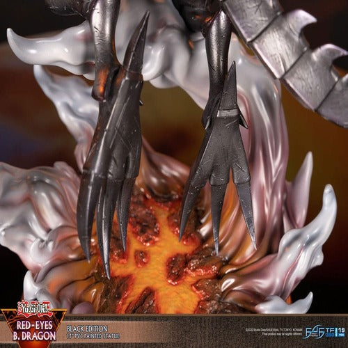 Yu-Gi-Oh! statuette PVC Red-Eyes B. Dragon Black Colour 33 cm