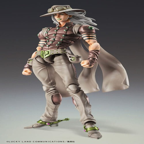 JoJo's Bizarre Adventure Part7 Steel Ball Run figurine Super Action Chozokado Gyro Zeppeli Third 16 cm