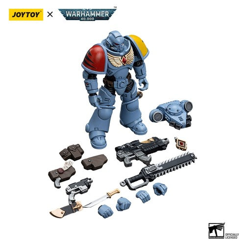 Warhammer 40k figurine 1/18 Space Wolves Intercessors 12 cm