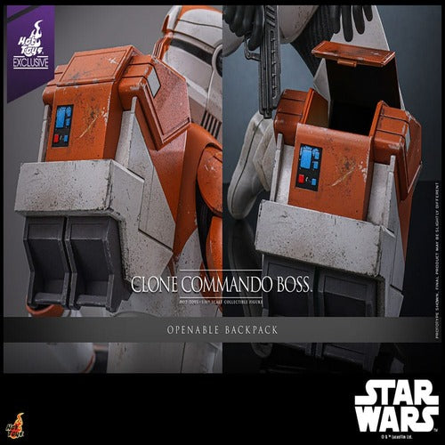 Star Wars: The Clone Wars figurine 1/6 Clone Commando Boss Hot Toys Exclusive 30 cm